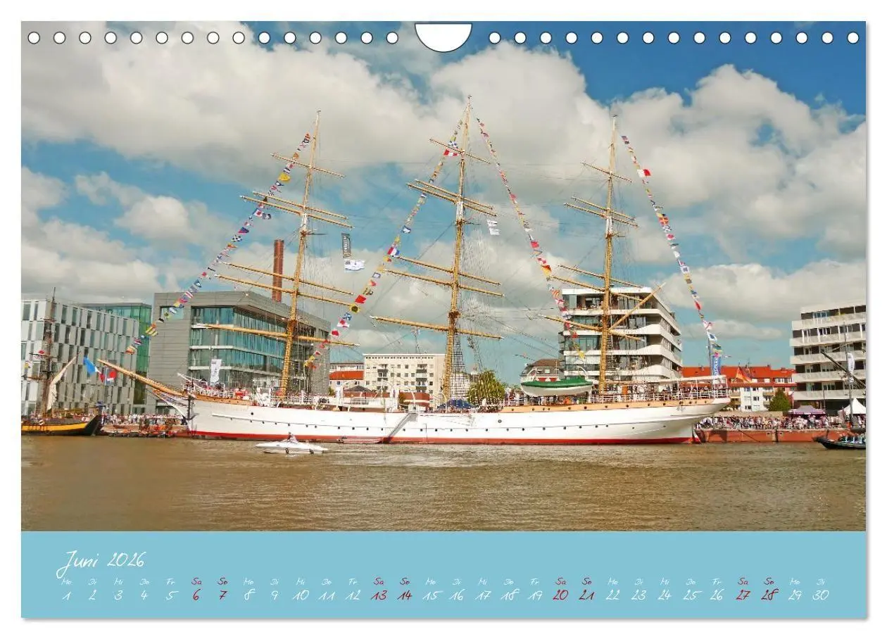 Bild: 9783516668070 | SAIL Bremerhaven. Segelspektakel zum Wegträumen (Wandkalender 2026...
