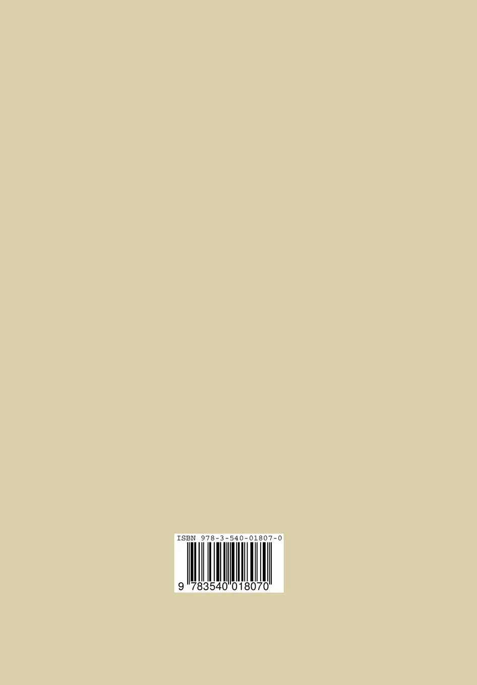Rückseite: 9783540018070 | Schleusen und Hebewerke | Hans Dehnert | Taschenbuch | viii | Deutsch
