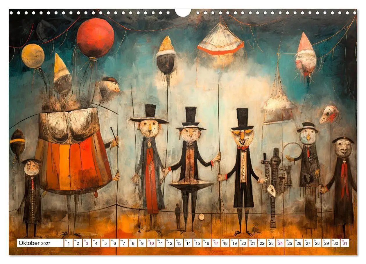 Bild: 9783569208070 | Gedankenreise in eine surreale Welt (Wandkalender 2027 DIN A3...
