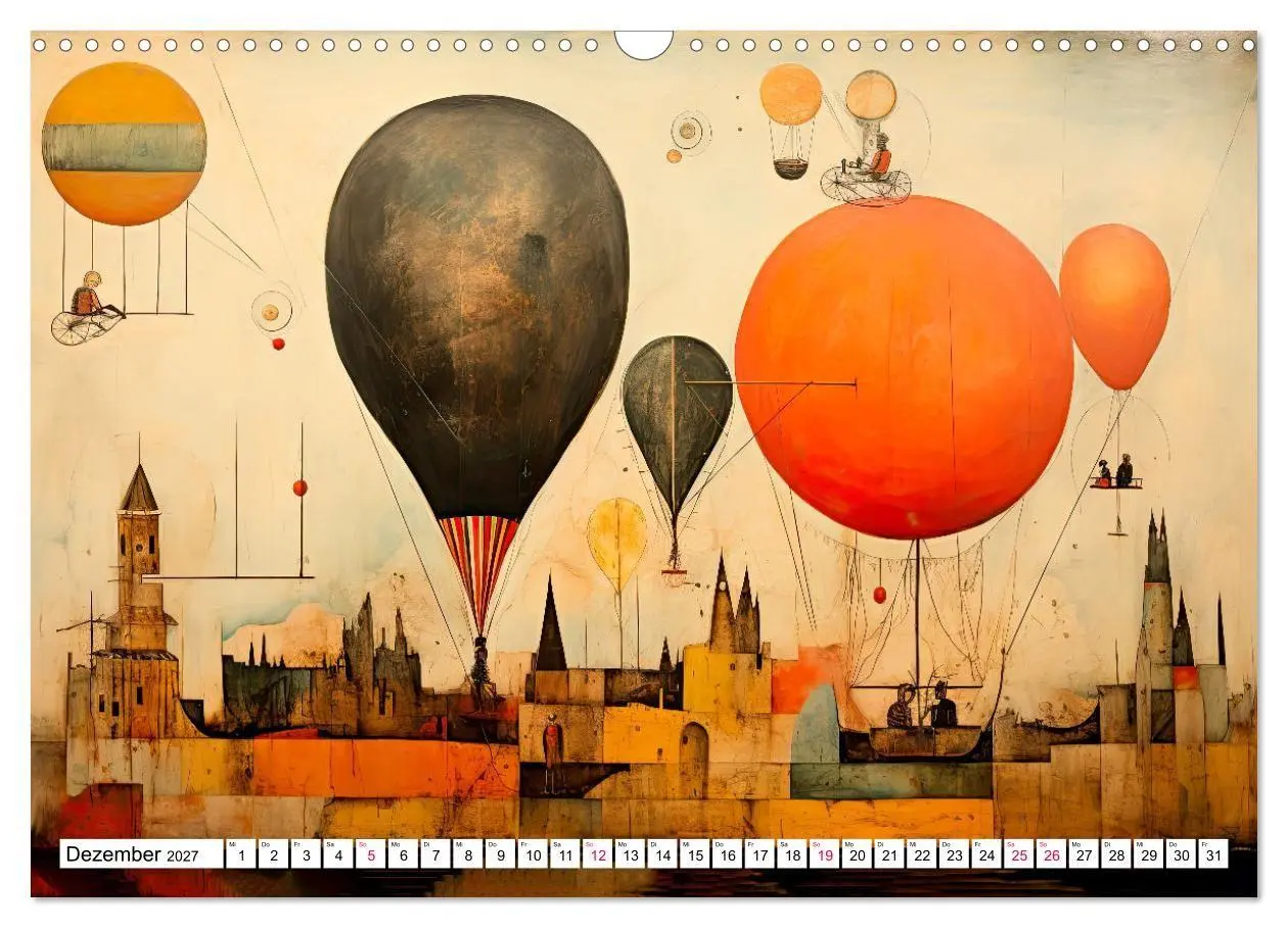Bild: 9783569208070 | Gedankenreise in eine surreale Welt (Wandkalender 2027 DIN A3...