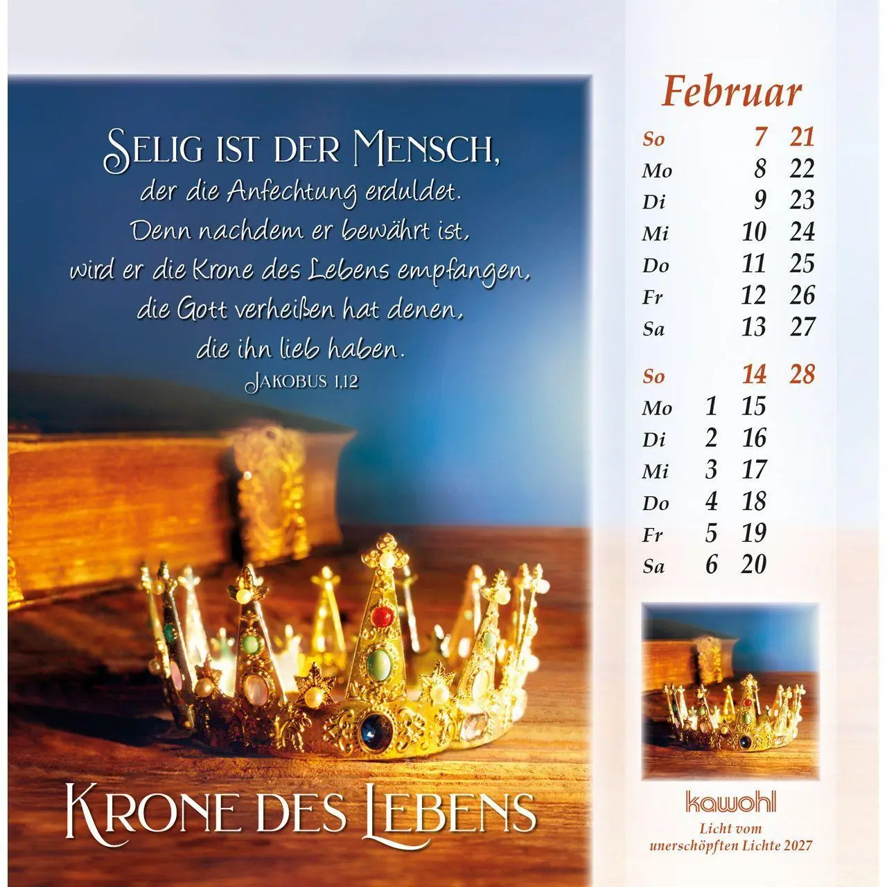 Bild: 9783754888070 | Licht vom unerschöpften Lichte 2027 | Kalender | 14 S. | Deutsch