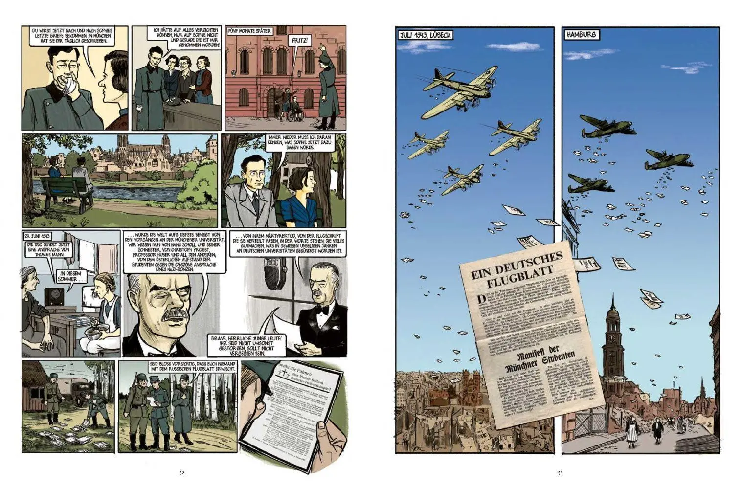 Bild: 9783868738070 | Sophie Scholl | Die Comic-Biografie | Heiner Lünstedt | Buch | 56 S.