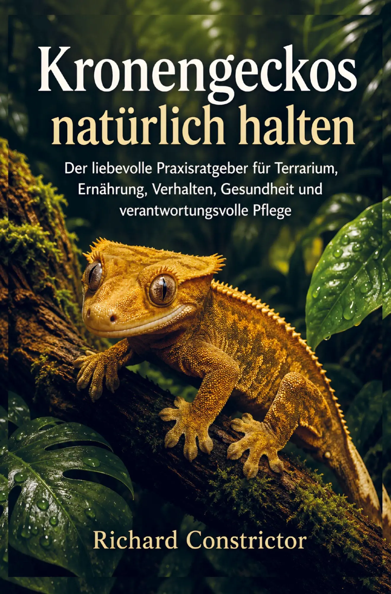 Cover: 9789403898070 | Kronengeckos natürlich halten | Richard Constrictor | Taschenbuch