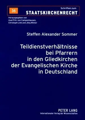 Cover: 9783631568170 | Teildienstverhältnisse bei Pfarrern in den Gliedkirchen der...