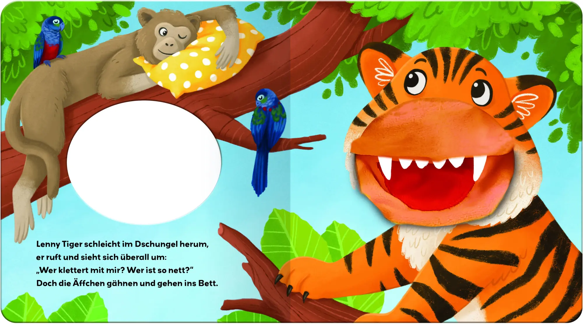 Bild: 9783741528170 | Handpuppenbuch - Tiger Lenny | Katharina E. Volk | Buch | 10 S. | 2025