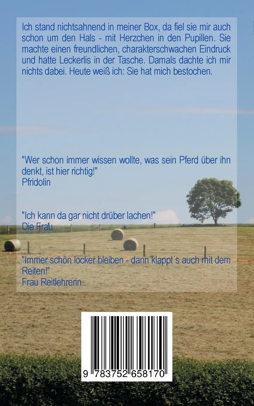 Rückseite: 9783752658170 | und ich dachte, Reiten kann man lernen | Geschichten vom Pferd | Pferd