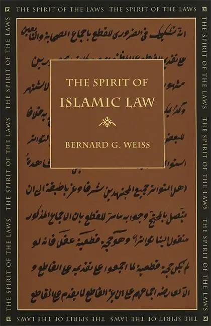 Cover: 9780820328270 | The Spirit of Islamic Law | Bernard G Weiss | Taschenbuch | Englisch
