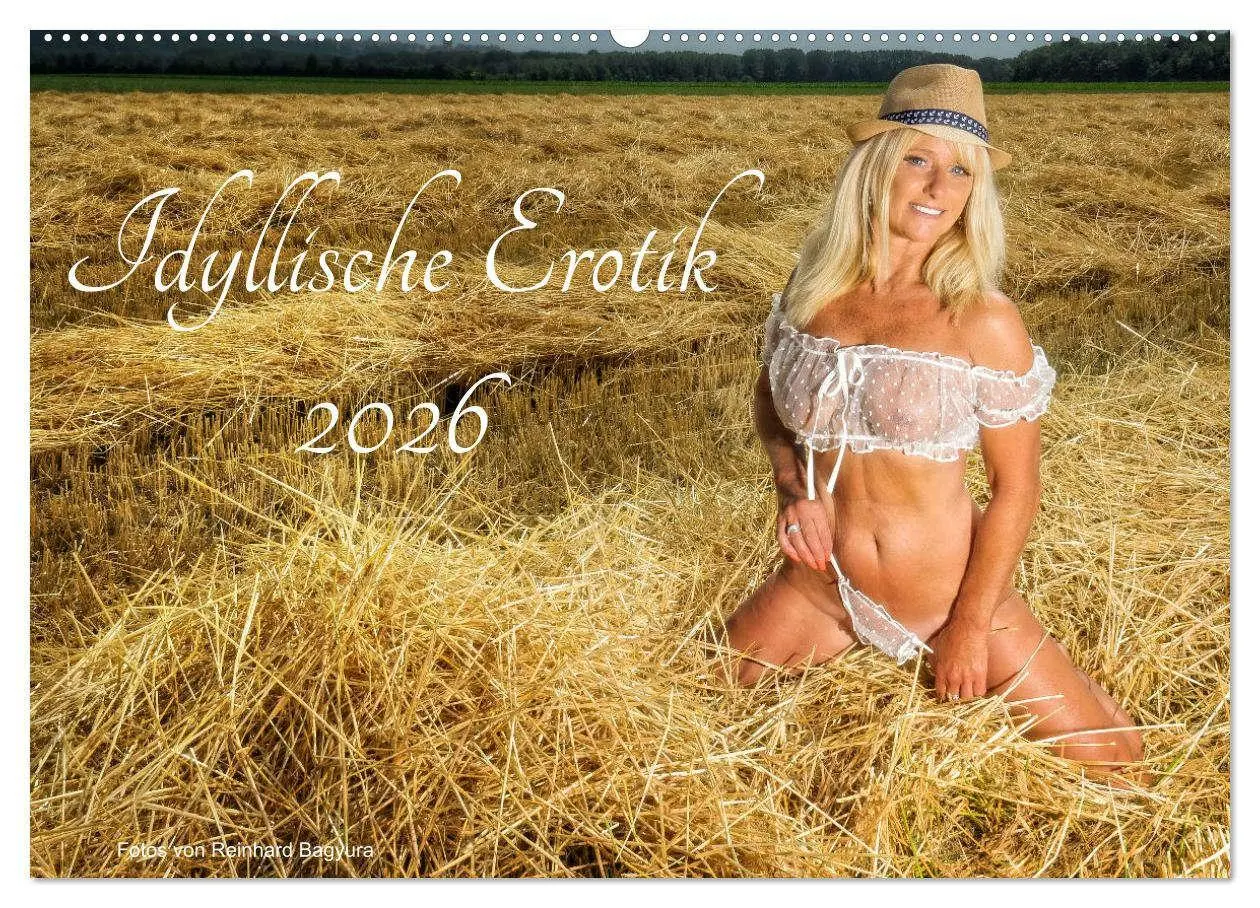 Cover: 9783457558270 | Idyllische Erotik (Wandkalender 2026 DIN A2 quer), CALVENDO...