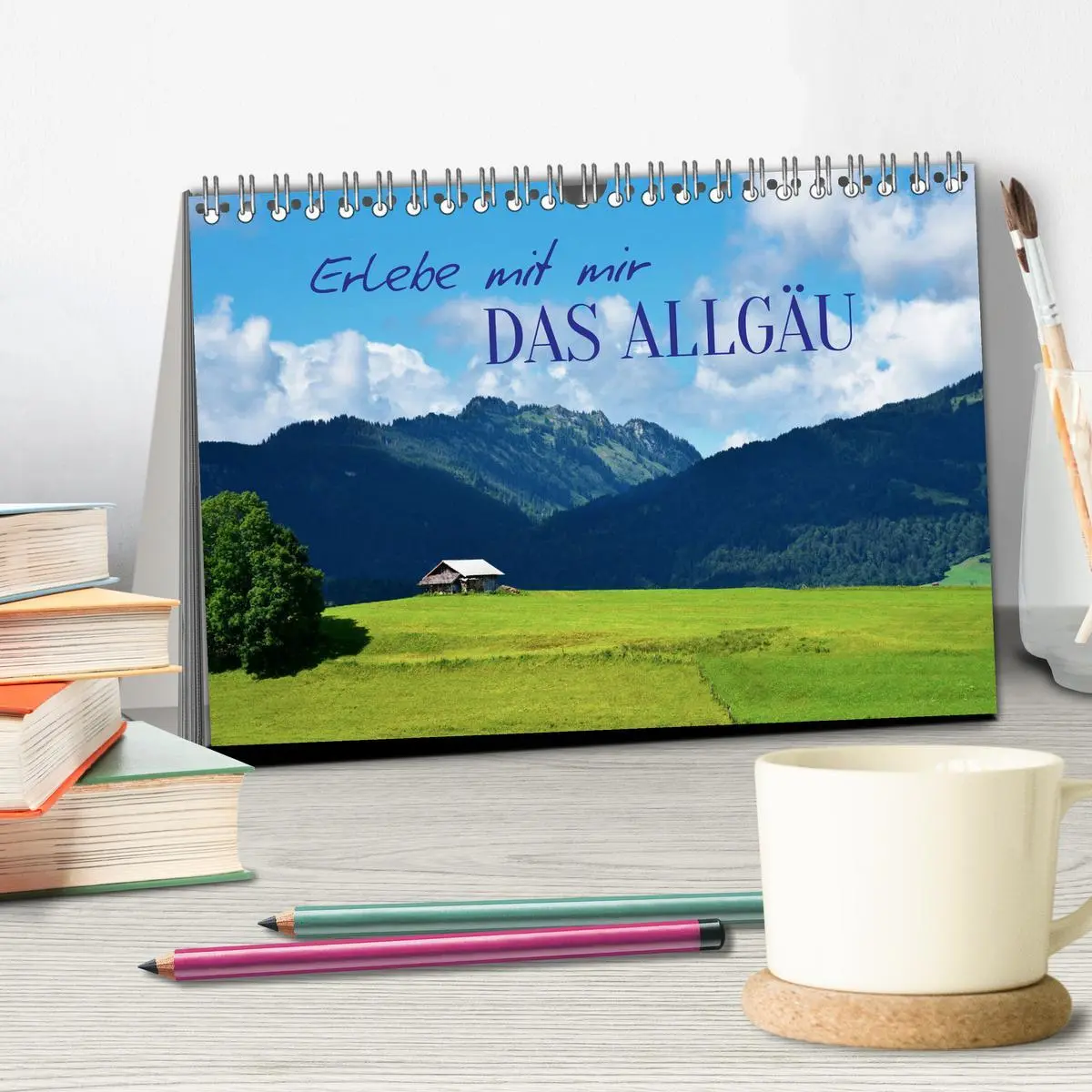 Bild: 9783457628270 | Erlebe mit mir das Allgäu (Tischkalender 2026 DIN A5 quer),...