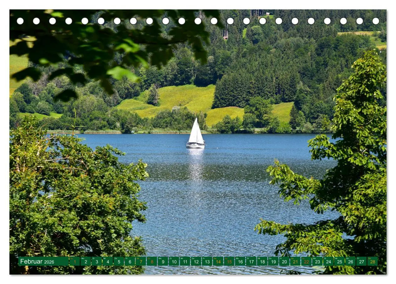 Bild: 9783457628270 | Erlebe mit mir das Allgäu (Tischkalender 2026 DIN A5 quer),...