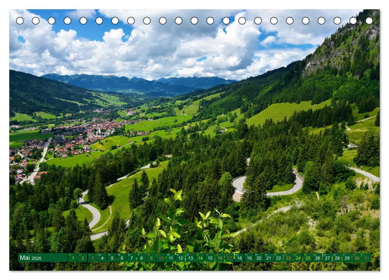 Bild: 9783457628270 | Erlebe mit mir das Allgäu (Tischkalender 2026 DIN A5 quer),...