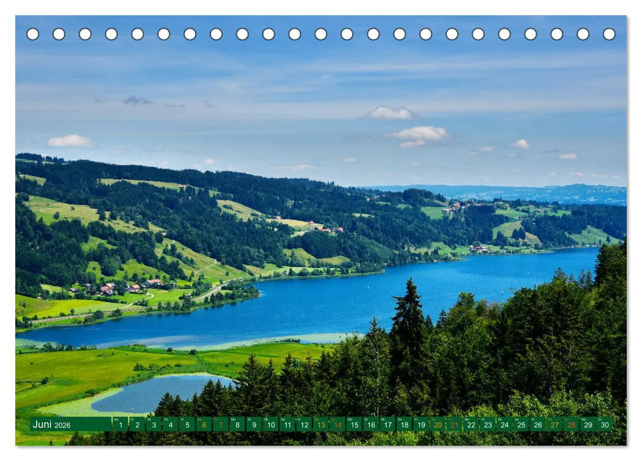 Bild: 9783457628270 | Erlebe mit mir das Allgäu (Tischkalender 2026 DIN A5 quer),...