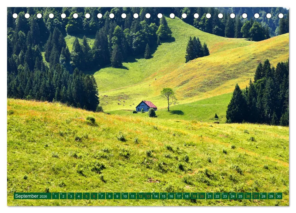 Bild: 9783457628270 | Erlebe mit mir das Allgäu (Tischkalender 2026 DIN A5 quer),...