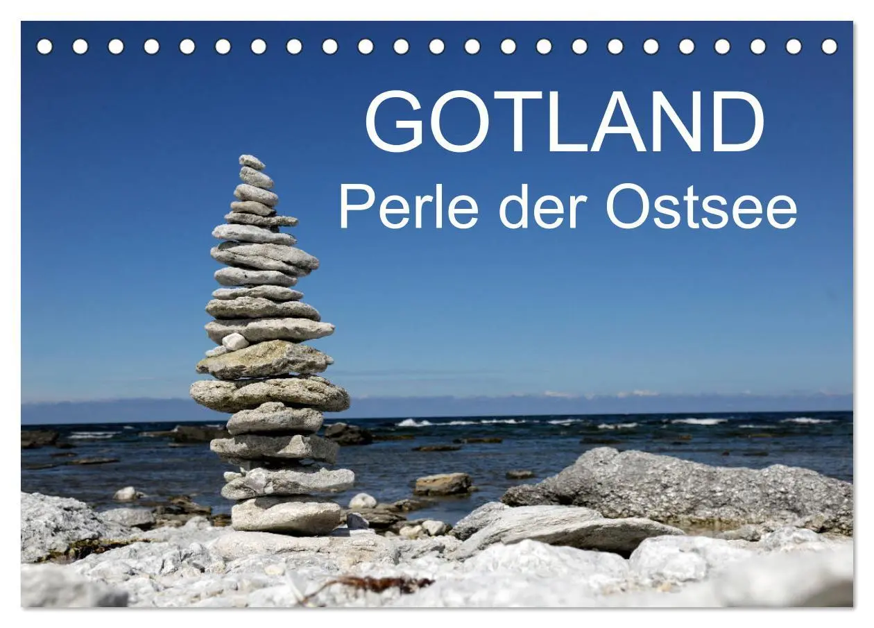 Cover: 9783457868270 | Gotland - Perle der Ostsee (Tischkalender 2026 DIN A5 quer),...