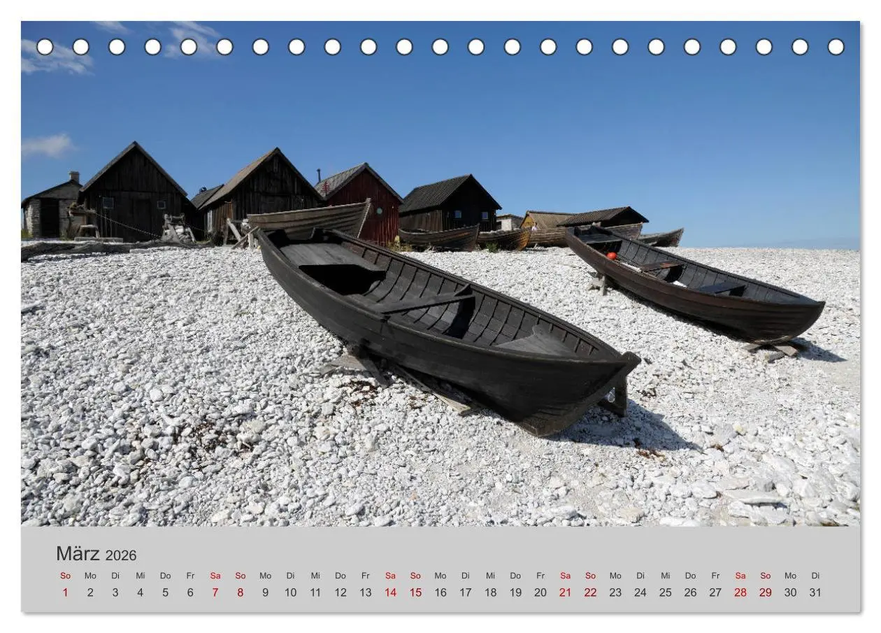 Bild: 9783457868270 | Gotland - Perle der Ostsee (Tischkalender 2026 DIN A5 quer),...