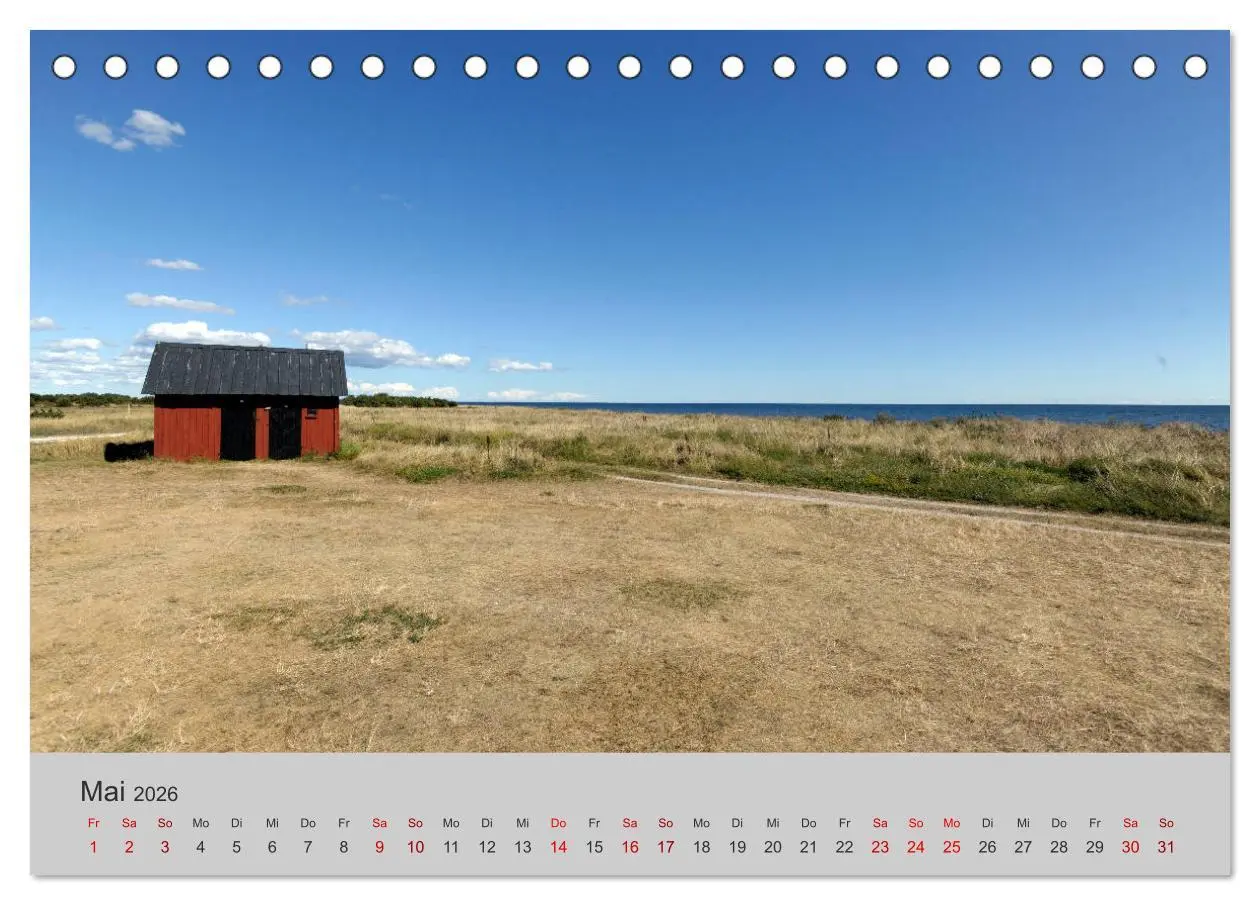 Bild: 9783457868270 | Gotland - Perle der Ostsee (Tischkalender 2026 DIN A5 quer),...