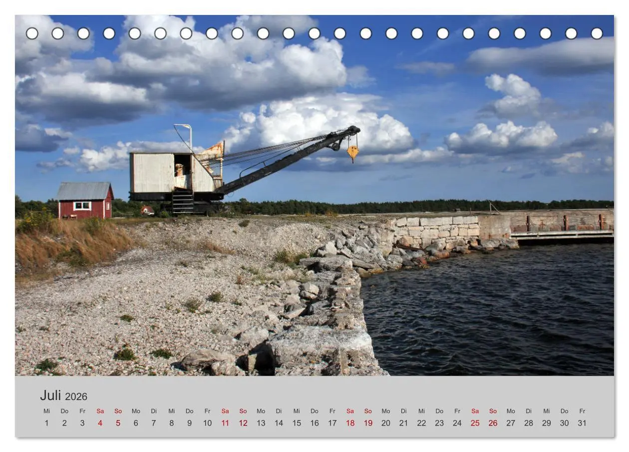 Bild: 9783457868270 | Gotland - Perle der Ostsee (Tischkalender 2026 DIN A5 quer),...