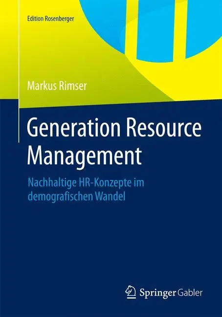 Cover: 9783658078270 | Generation Resource Management | Markus Rimser | Taschenbuch | xiii