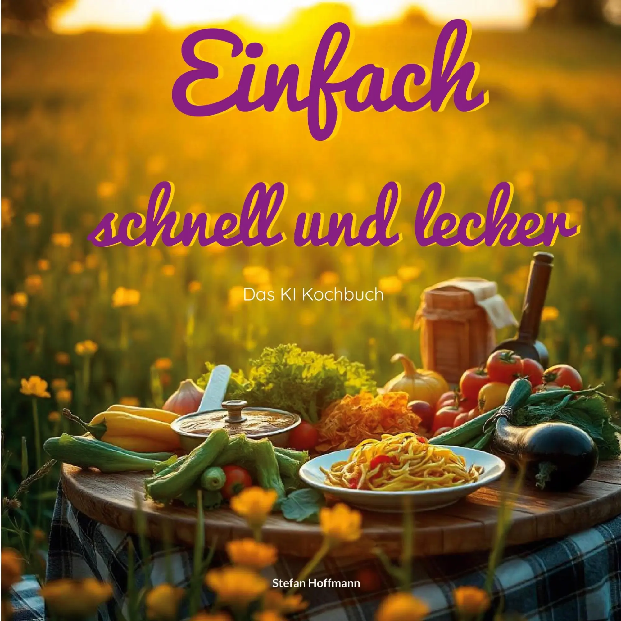 Cover: 9783769338270 | Einfach Schnell Lecker | Das KI-Kochbuch | Stefan Hoffmann | Buch