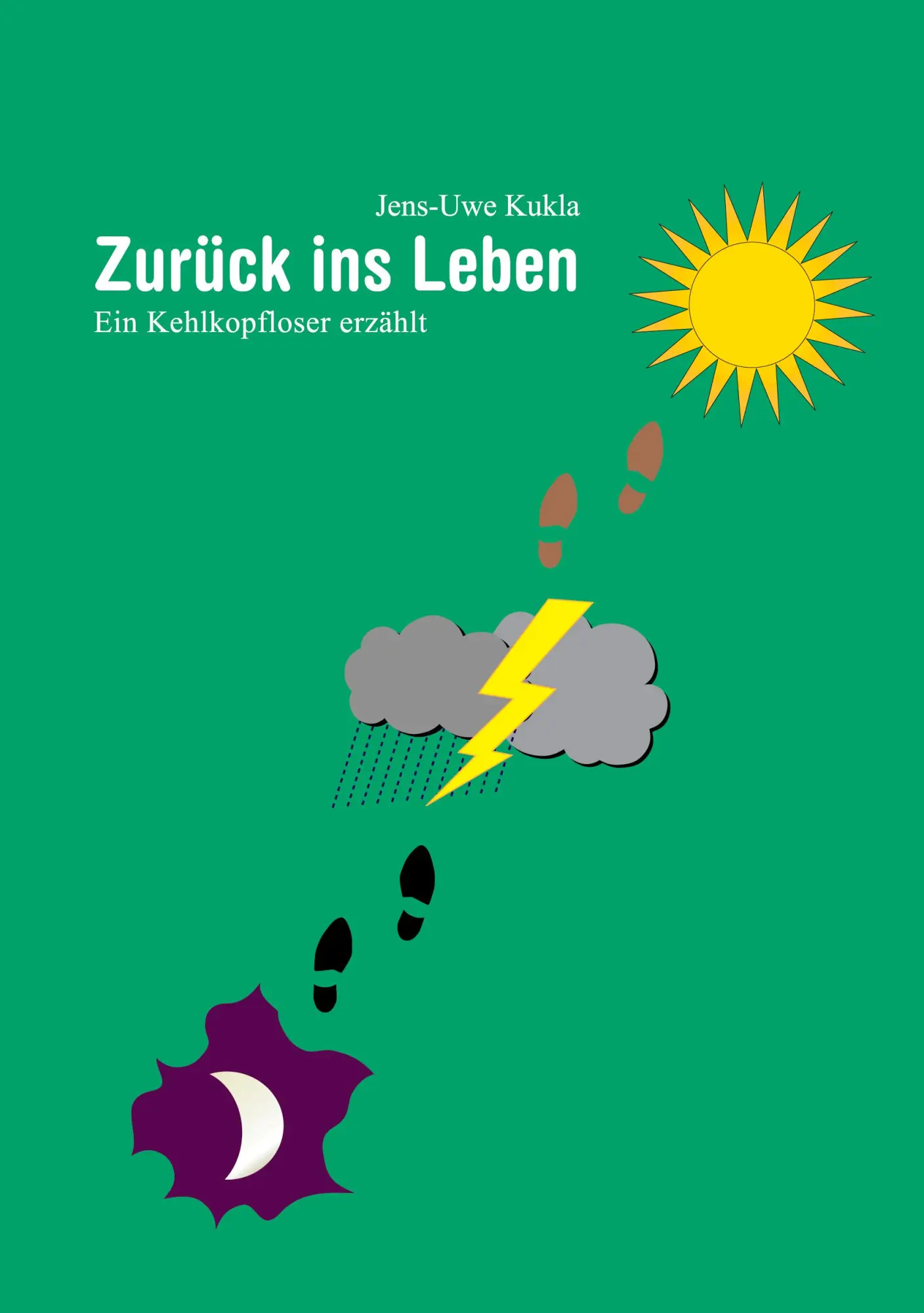 Cover: 9783833448270 | Zurück ins Leben | Ein Kehlkopfloser erzählt | Jens-Uwe Kukla | Buch