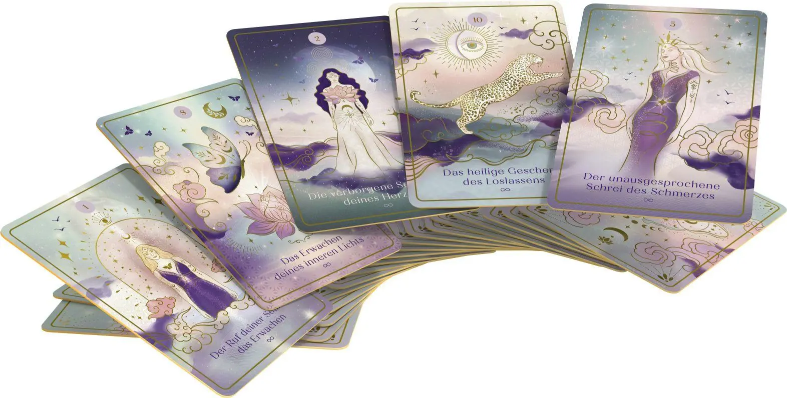 Bild: 9783868268270 | Die Sprache deiner Seele - 44 Inspirationskarten (Orakelkarten) | Buch