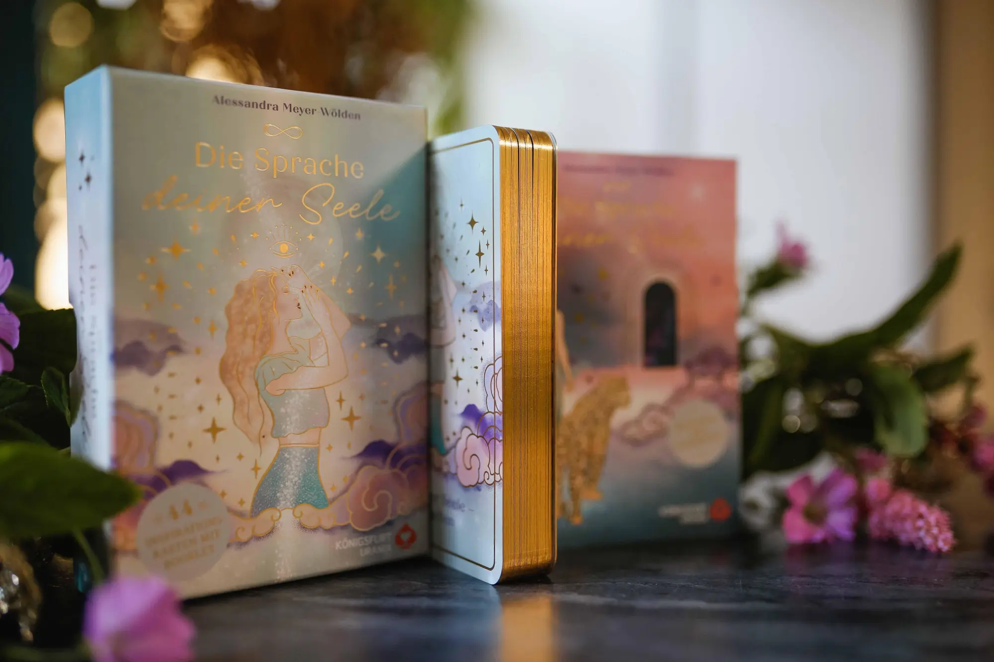 Bild: 9783868268270 | Die Sprache deiner Seele - 44 Inspirationskarten (Orakelkarten) | Buch