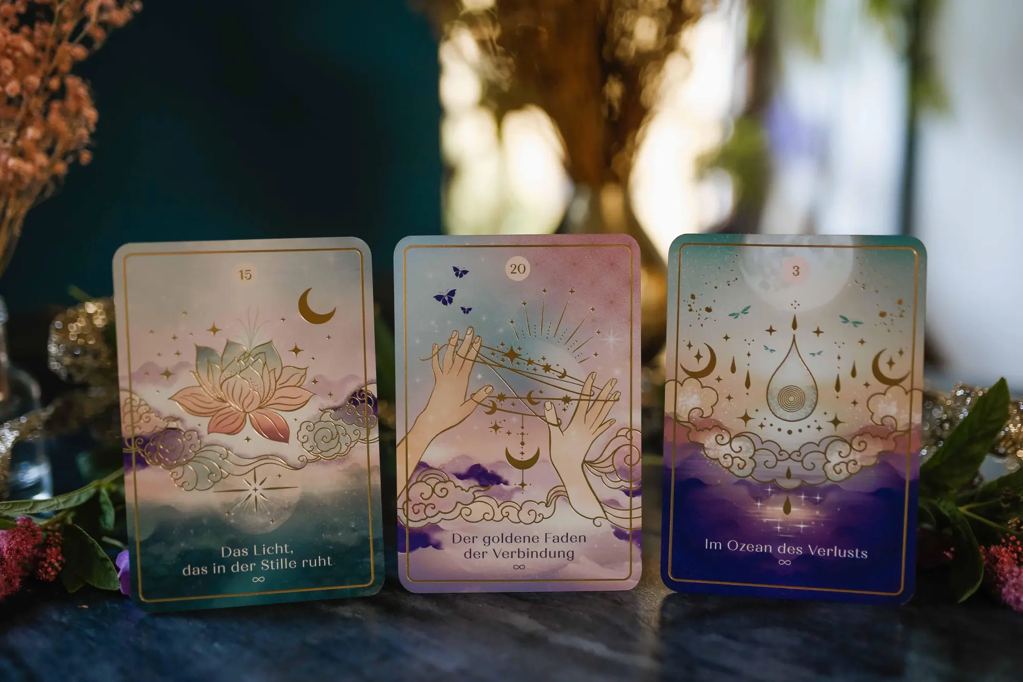 Bild: 9783868268270 | Die Sprache deiner Seele - 44 Inspirationskarten (Orakelkarten) | Buch