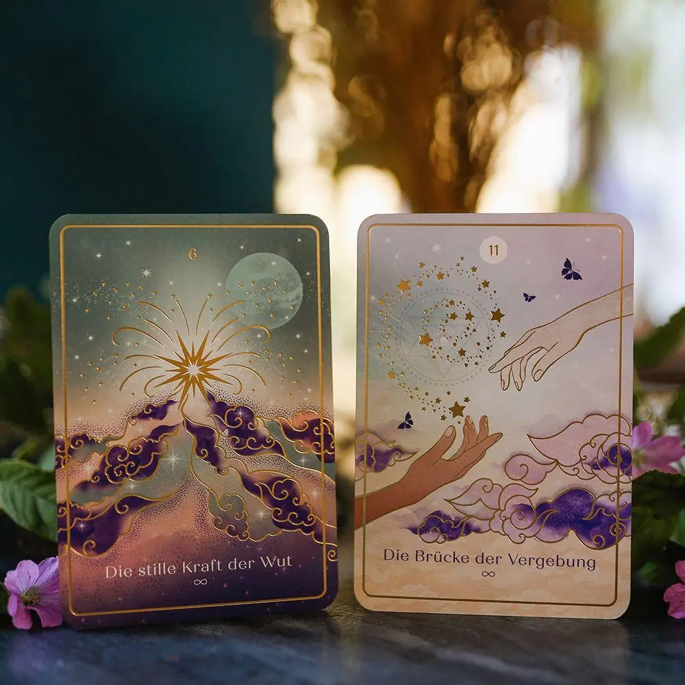 Bild: 9783868268270 | Die Sprache deiner Seele - 44 Inspirationskarten (Orakelkarten) | Buch