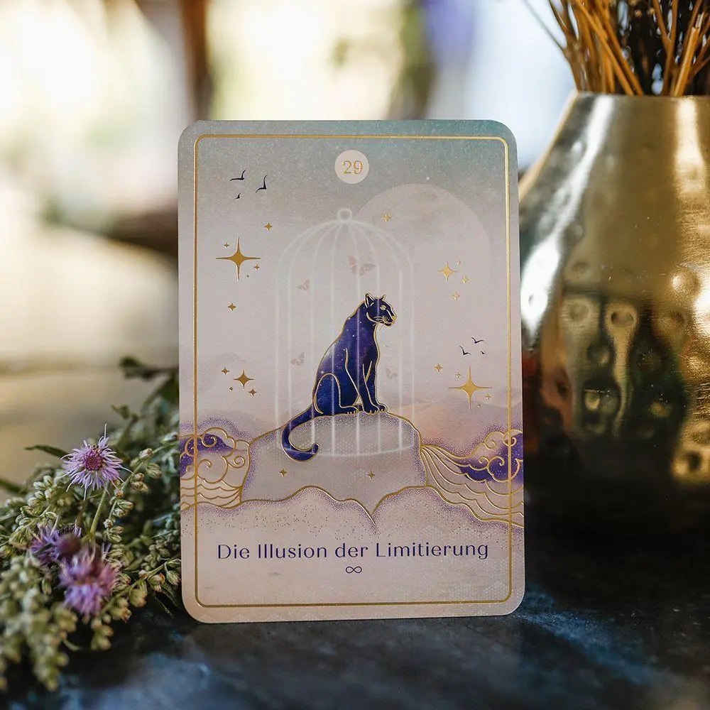 Bild: 9783868268270 | Die Sprache deiner Seele - 44 Inspirationskarten (Orakelkarten) | Buch