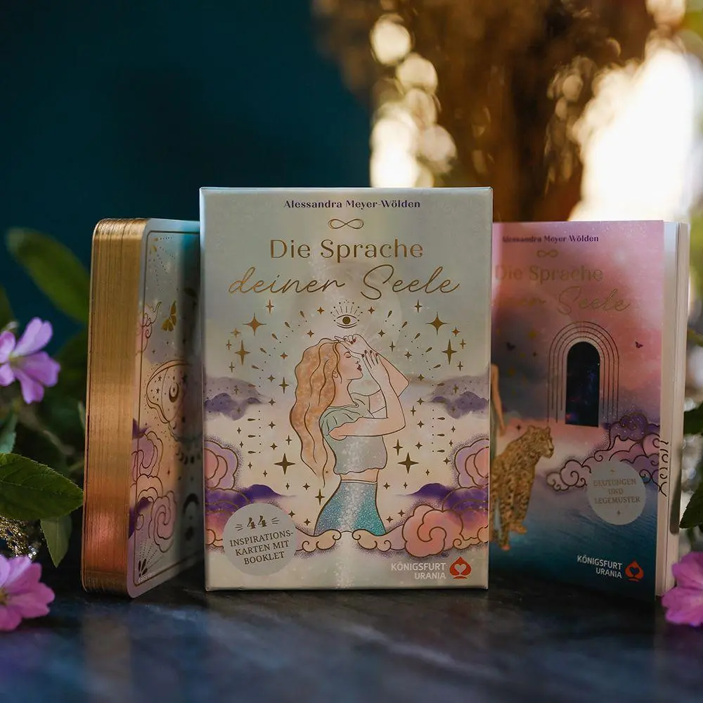 Bild: 9783868268270 | Die Sprache deiner Seele - 44 Inspirationskarten (Orakelkarten) | Buch