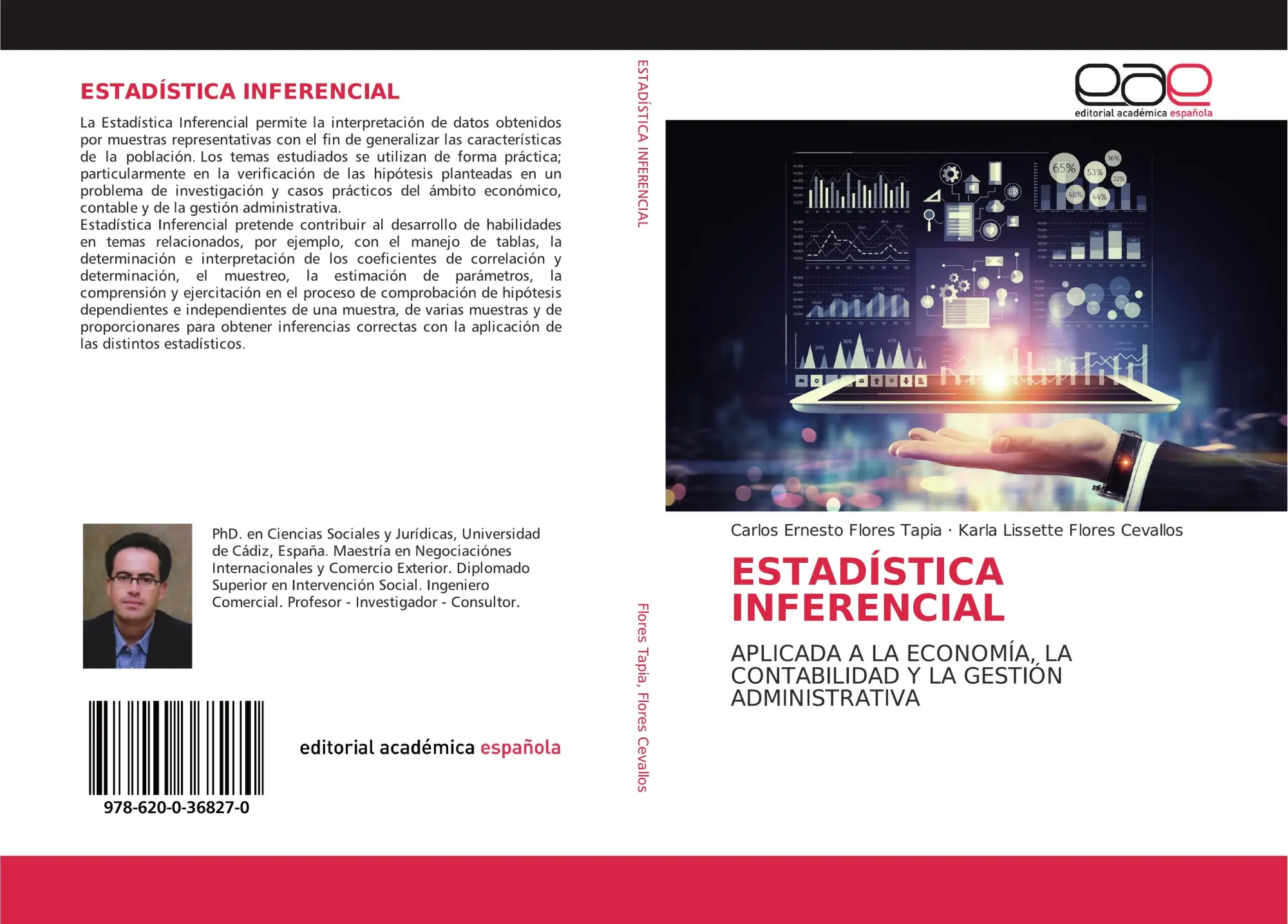 Cover: 9786200368270 | ESTADÍSTICA INFERENCIAL | Carlos Ernesto Flores Tapia (u. a.) | Buch