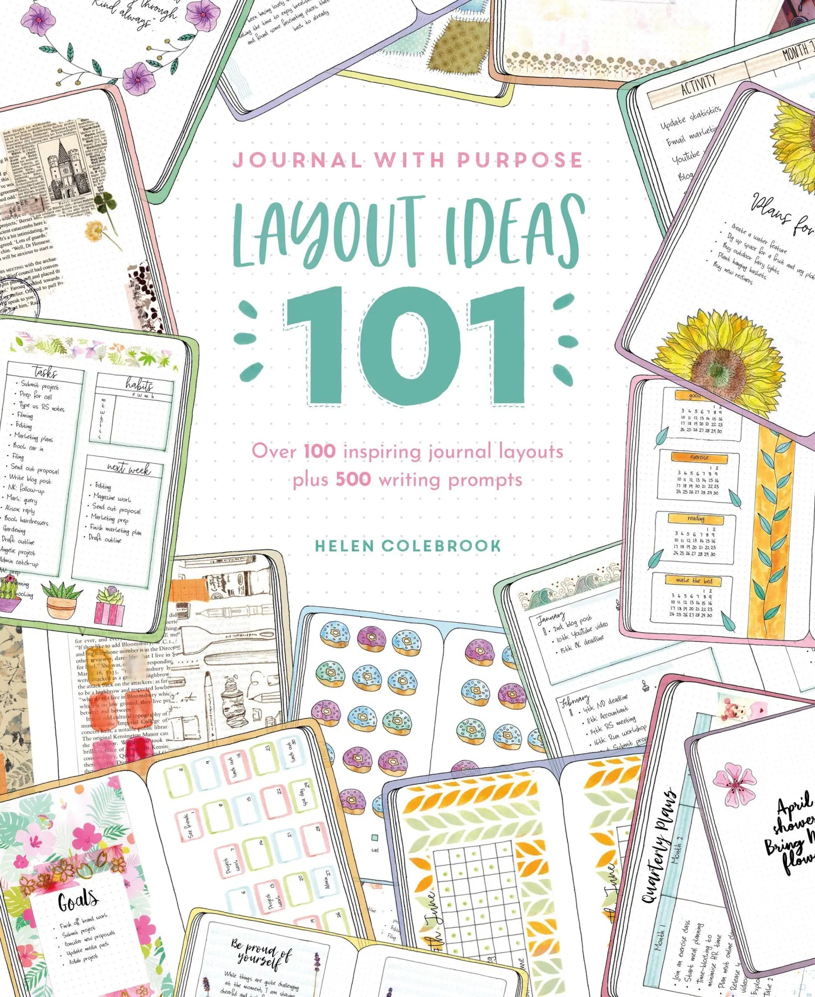 Cover: 9781446308370 | Journal with Purpose Layout Ideas 101 | Helen Colebrook | Taschenbuch