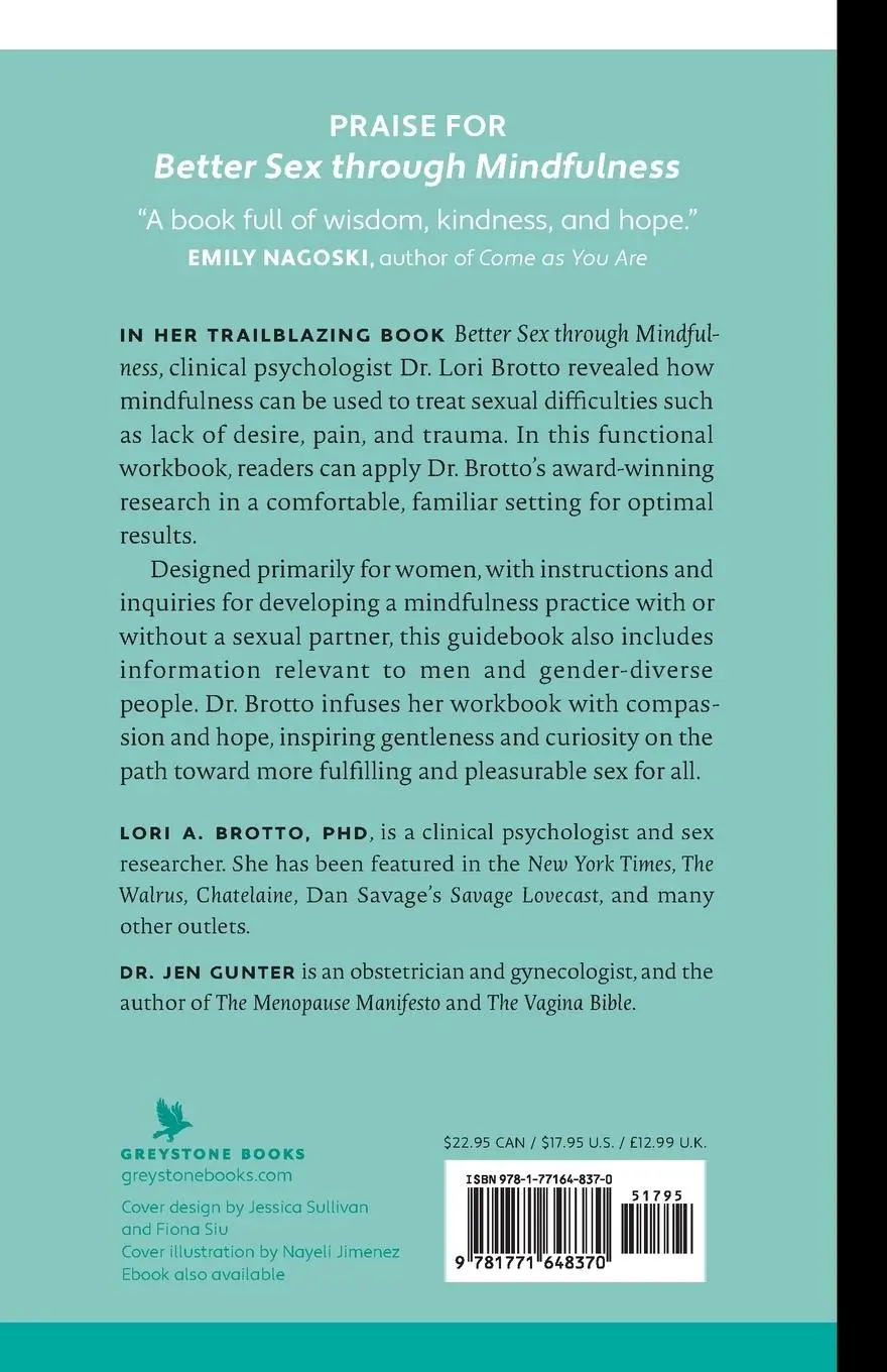 Rückseite: 9781771648370 | The Better Sex Through Mindfulness Workbook | Lori Brotto | Buch