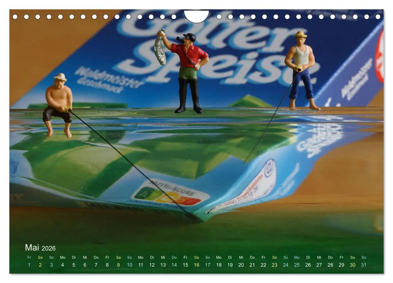 Bild: 9783457308370 | Das geheime Leben von Miniatur-Figuren (Wandkalender 2026 DIN A4...