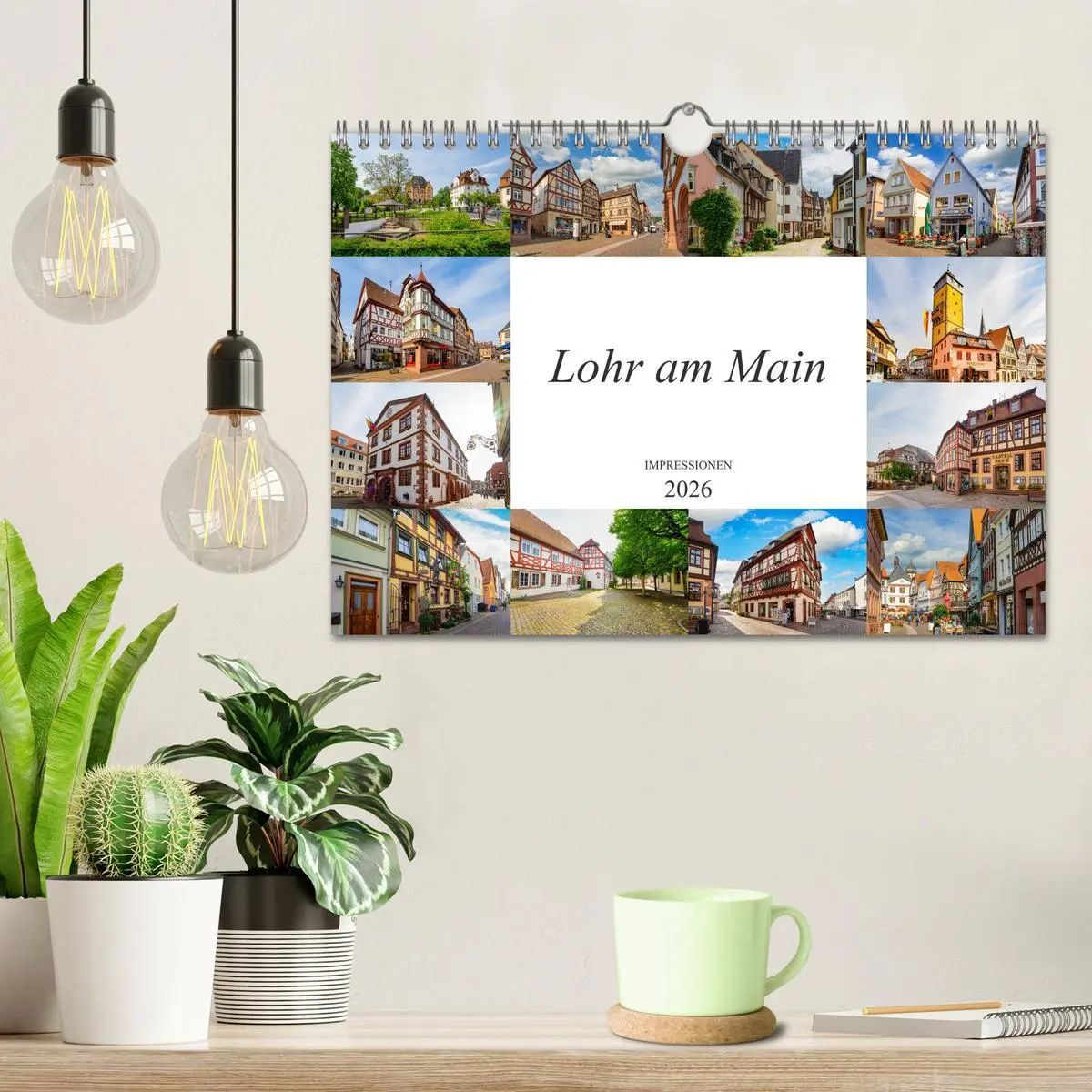 Bild: 9783457788370 | Lohr am Main Impressionen (Wandkalender 2026 DIN A4 quer), CALVENDO...