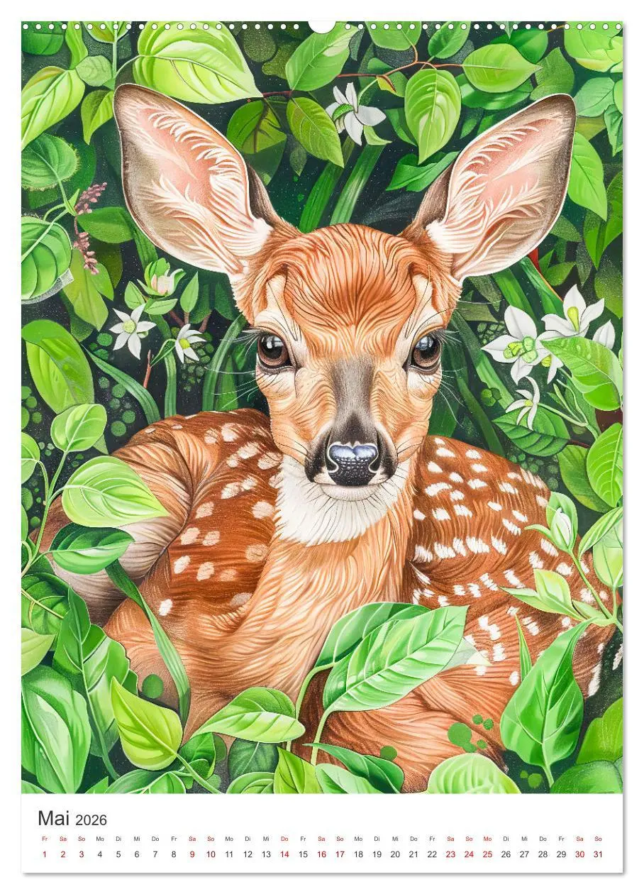 Bild: 9783516258370 | Tierkinder - Niedliche illustrierte Wildtiere in Wald und Flur...