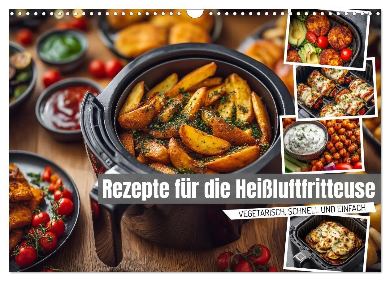 Cover: 9783516708370 | Rezepte für die Heißluftfritteuse - vegetarisch, schnell und...