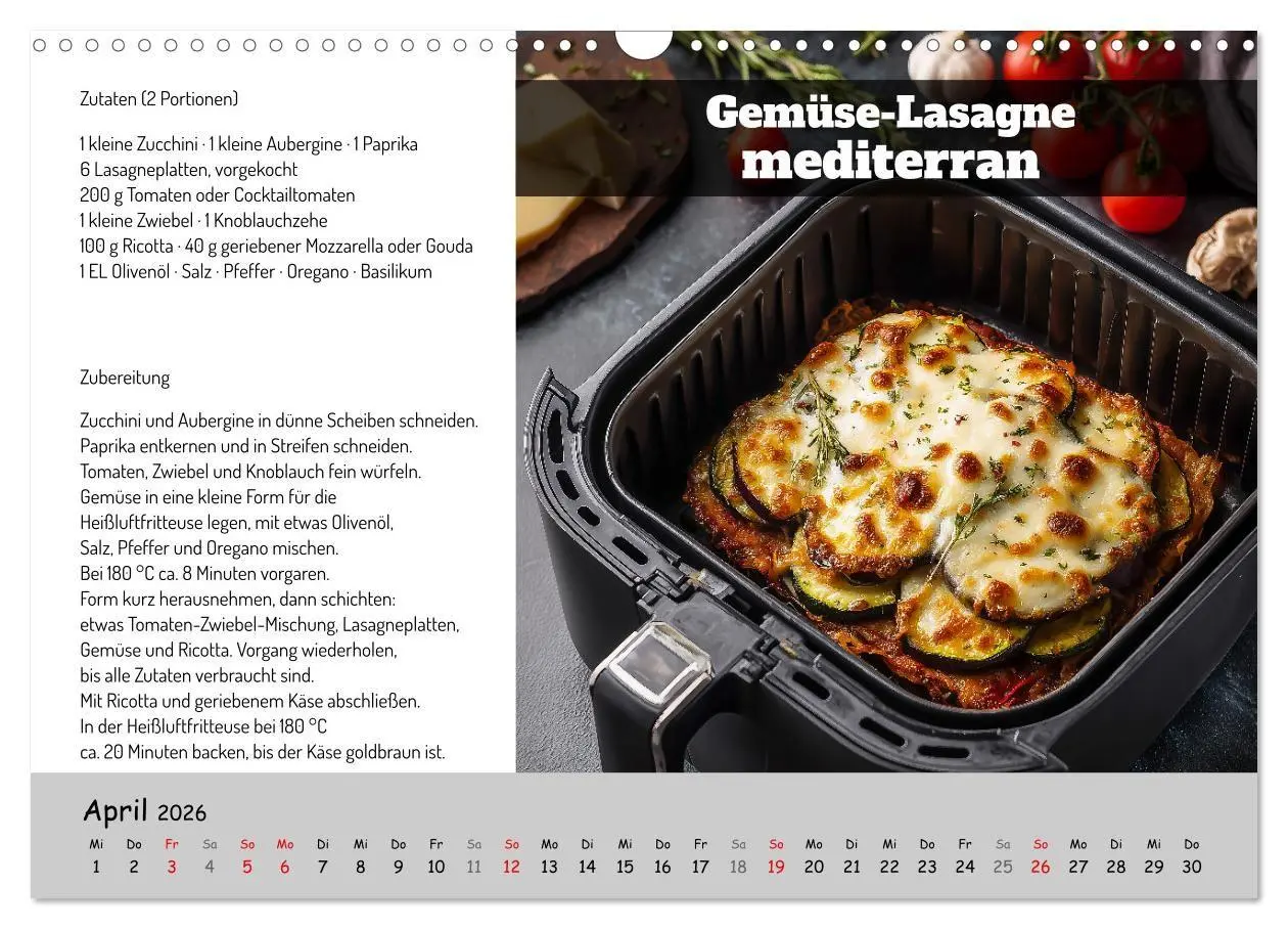Bild: 9783516708370 | Rezepte für die Heißluftfritteuse - vegetarisch, schnell und...