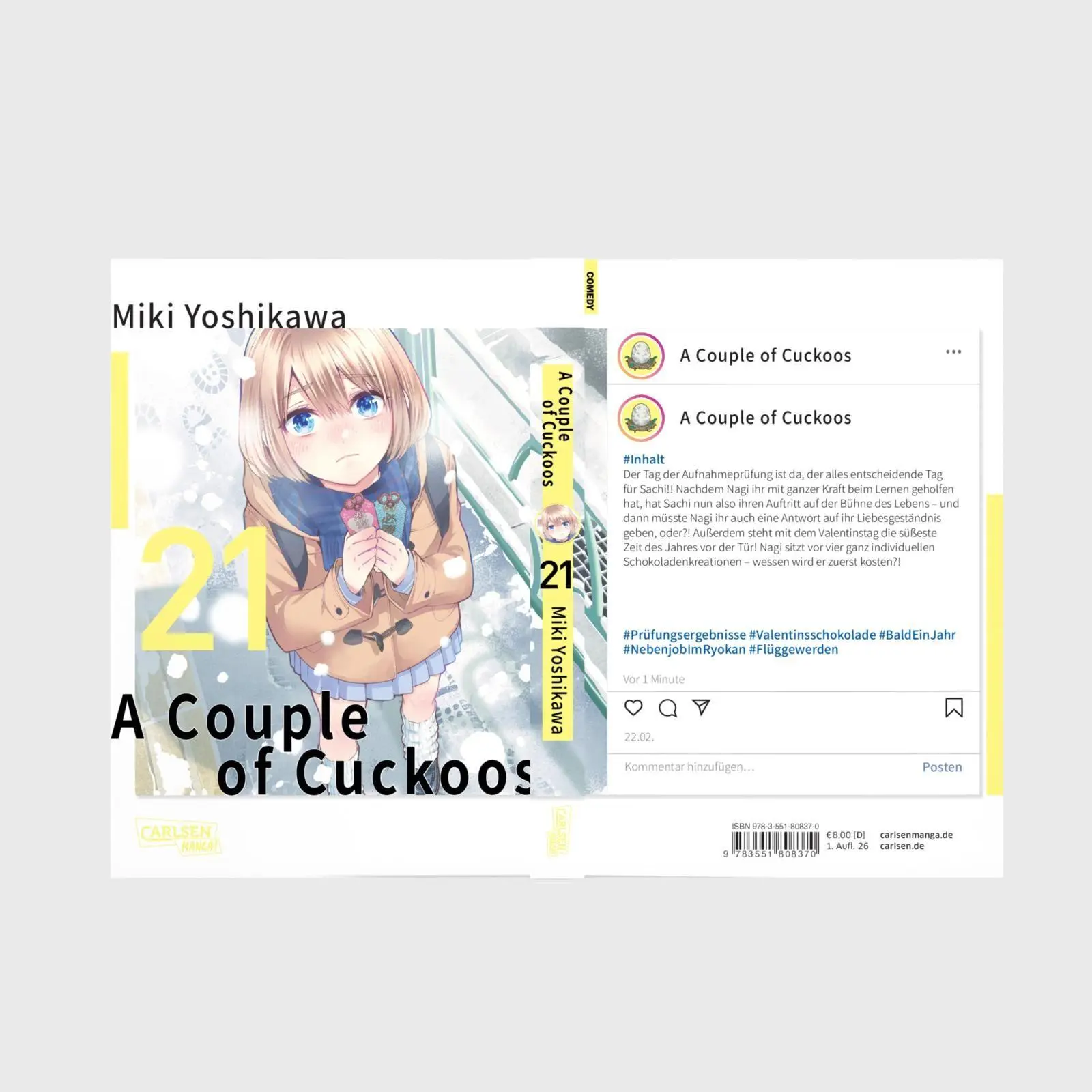 Bild: 9783551808370 | A Couple of Cuckoos 21 | Miki Yoshikawa | Taschenbuch | 192 S. | 2026