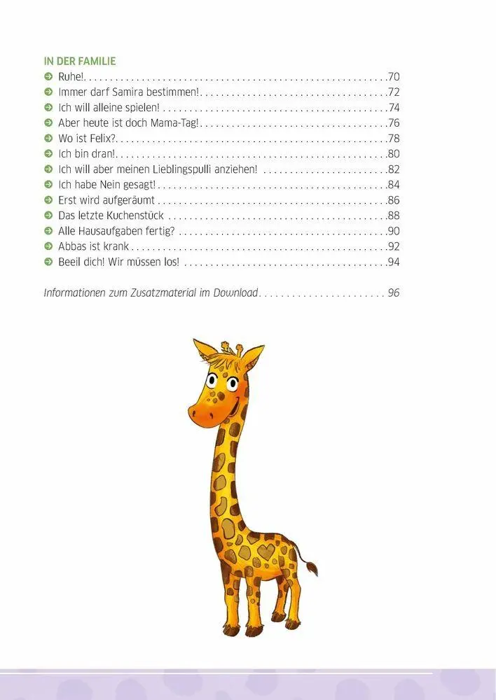 Bild: 9783834668370 | 40 Vorlesegeschichten zur Giraffensprache, ab 6 Jahre | Eckert | Buch