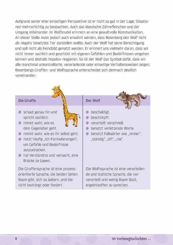 Bild: 9783834668370 | 40 Vorlesegeschichten zur Giraffensprache, ab 6 Jahre | Eckert | Buch