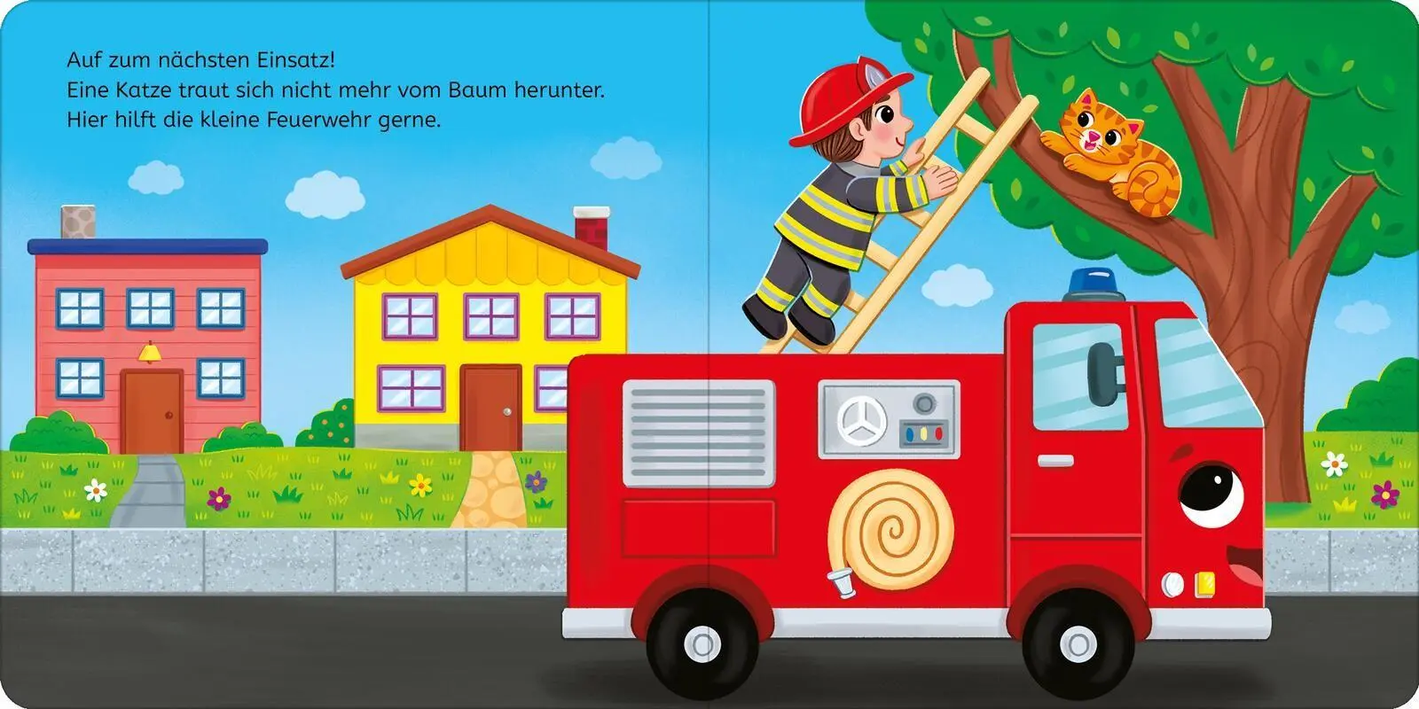 Bild: 9783845868370 | Tatütata, kleine Feuerwehr! | Mein Wackelaugenbuch | Emily Emerson