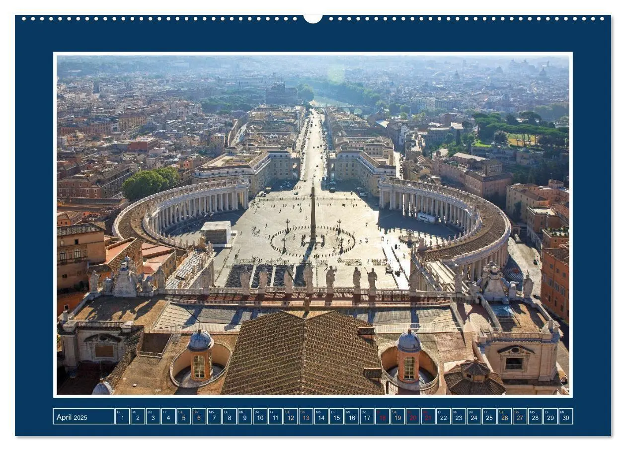 Bild: 9783435068470 | Rom - Monumente für die Ewigkeit (Wandkalender 2025 DIN A2 quer),...