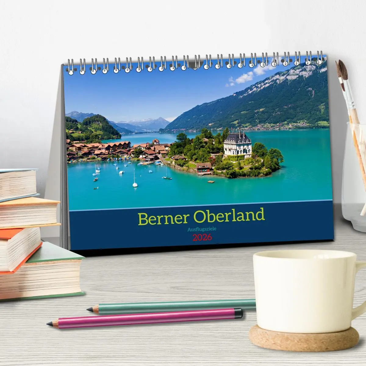 Bild: 9783457398470 | Berner Oberland - Ausflugsziele (Tischkalender 2026 DIN A5 quer),...