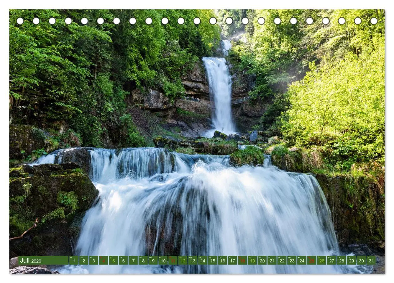 Bild: 9783457398470 | Berner Oberland - Ausflugsziele (Tischkalender 2026 DIN A5 quer),...