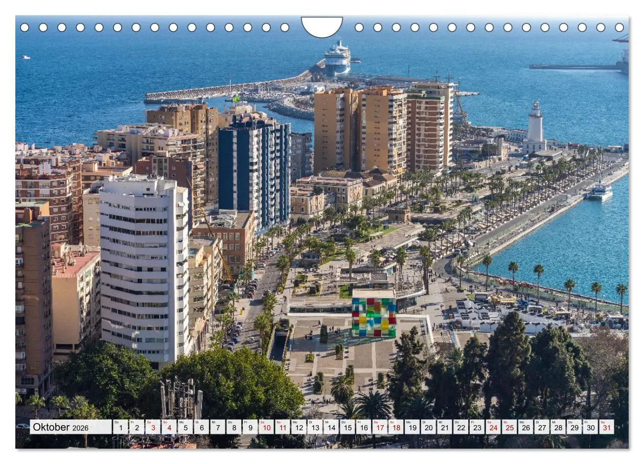 Bild: 9783457538470 | Spanien - Andalusien (Wandkalender 2026 DIN A4 quer), CALVENDO...