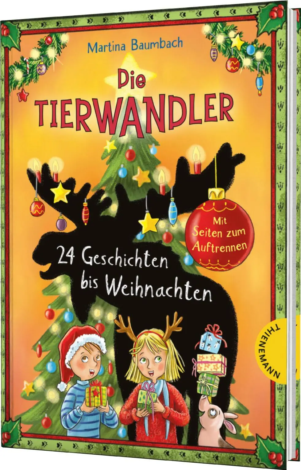 Cover: 9783522188470 | Die Tierwandler: 24 Geschichten bis Weihnachten | Martina Baumbach