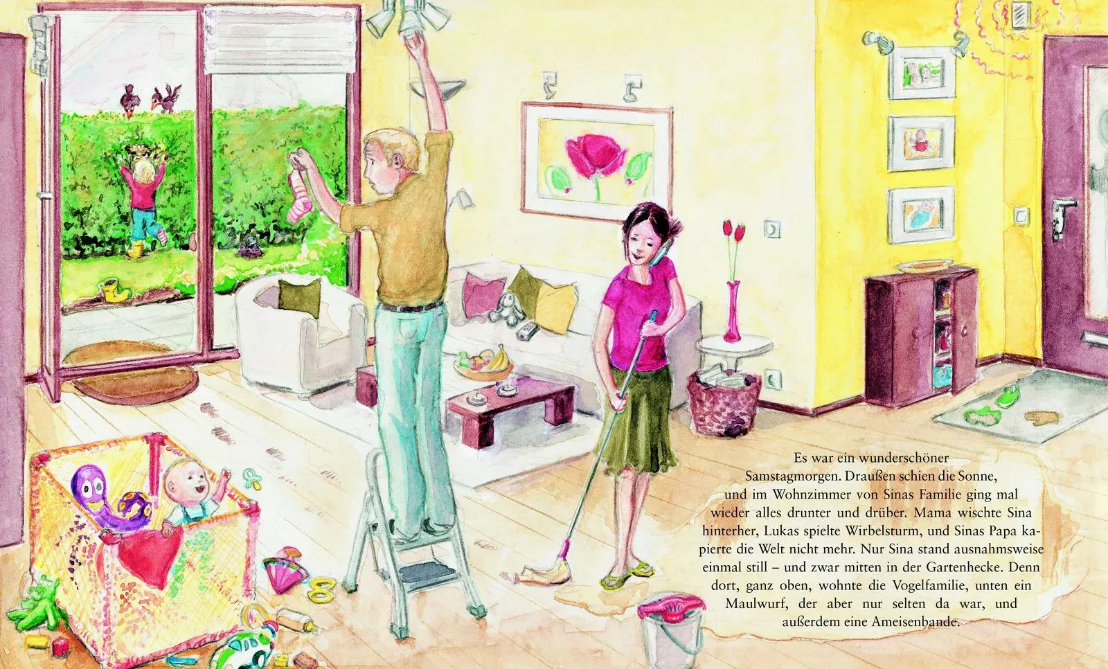 Bild: 9783733508470 | Sina und die Yogakatze | Ursula Karven (u. a.) | Taschenbuch | 48 S.