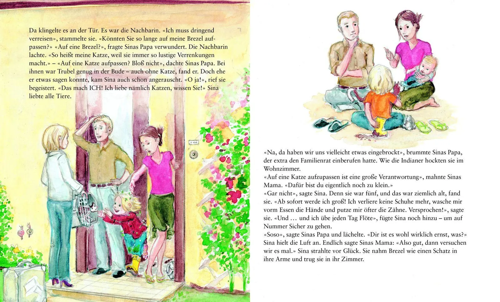 Bild: 9783733508470 | Sina und die Yogakatze | Ursula Karven (u. a.) | Taschenbuch | 48 S.