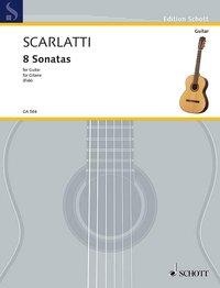 Cover: 9783795748470 | 8 Sonatas | Gitarre., Edition Schott - Gitarren-Archiv | Scarlatti